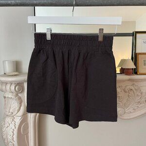 Madewell Women's Dark Cotton Boxer Shorts size XS